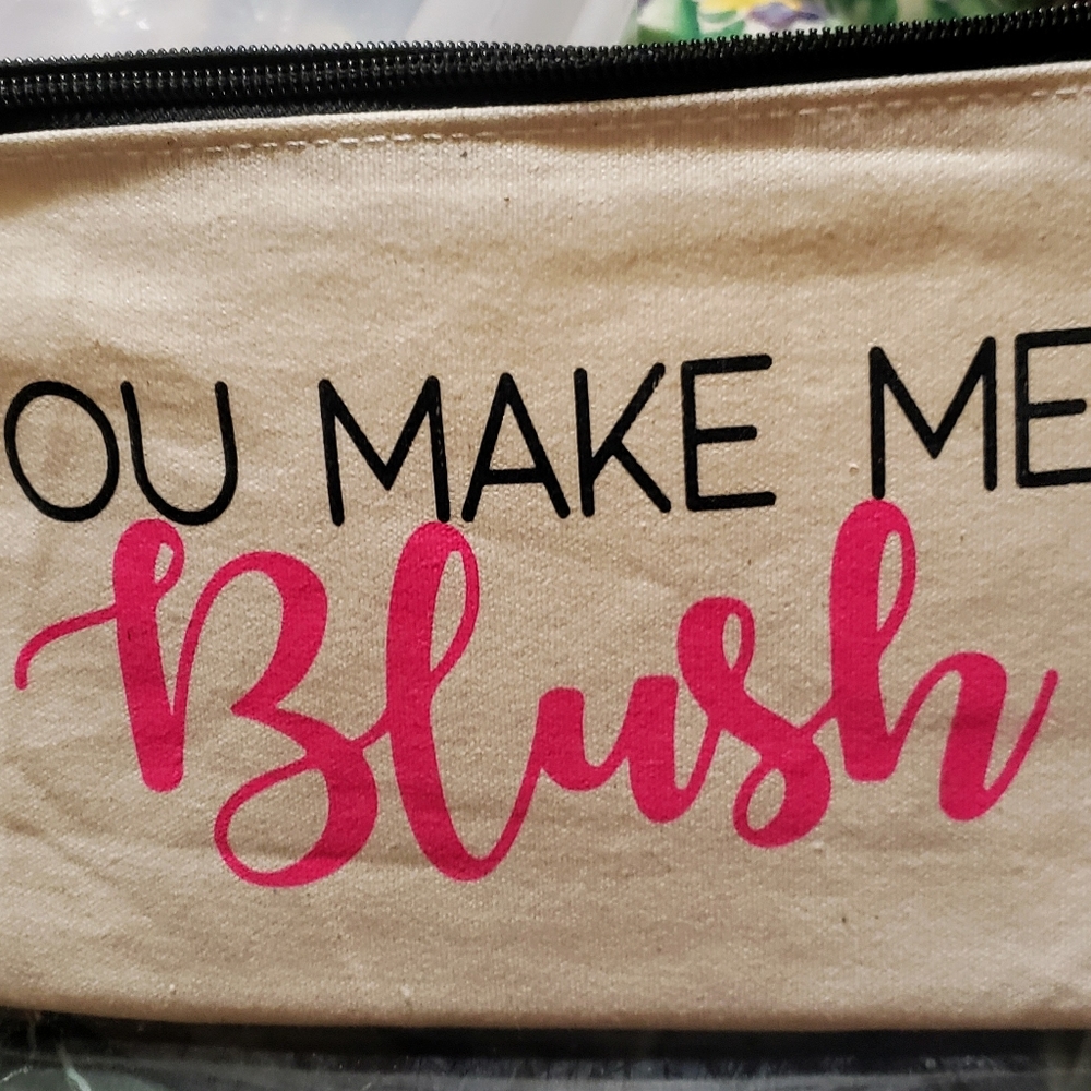 A cute cosmetic bag.